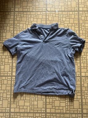 George Men's Heather Gray Polo Shirt